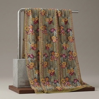 Tissu brodé en dentelle, parfait pour les robes de mariée, élaboré avec un style élégant et sophistiqué