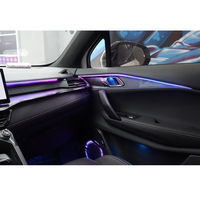 Éclairage d'ambiance RGBIC pour voiture, directement de l'usine, pour Lynk & Co 06 2020-2024, décoration intérieure, bande LED