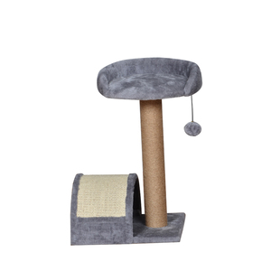 Support à griffes <span class=keywords><strong>de</strong></span> chat, poste à gratter bon marché, corde <span class=keywords><strong>de</strong></span> papier gris, meuble décontracté - Product Image 3