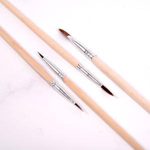 ชุดแปรงทาสีอะคริลิคขนาดเล็ก 4 ด้าม แบบเป็นมิตรต่อสิ่งแวดล้อม วาดด้วยมือ B&C ART PB02 ขายส่ง สีไม้ธรรมชาติ สำหรับระบายสีตามตัวเลข - Product Image 2