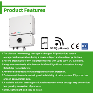 Onduleur hybride MPPT CA <span class=keywords><strong>Solaredge</strong></span> 6KW 8KW 10KW Onduleur solaire tout-en-un - Product Image 4