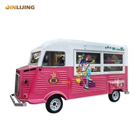 Jinlijing Op Maat Gemaakte Food Trailer Kar Fast Food Busje Ijs Burger Koffie Mobiele Elektrische Food Truck Met Volledige Keuken