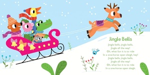 Libro Interactivo para Niños con 6 Botones de Sonido y Canciones Navideñas, Libro con 6 Canciones Clásicas - Product Image 3