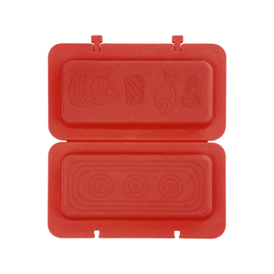 Bandeja Rectangular de Silicona para Microondas, de una Pieza, No Desmontable, 19.3x11.8cm, 400g, Grado Alimenticio, Sin Esquinas Muertas, Fácil de Limpiar - Product Image 3