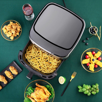 8L nouvelle friteuse à air sans huile sans huile friteuse à air appareil de cuisine avec circulation d'air rapide