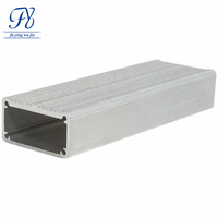 Boîtier de commande en aluminium extrudé 35*19*100mm, dissipateur thermique, boîtier d'instrument électronique, boîtier PCB anodisé noir argenté IP54