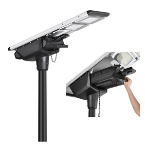 Luces Solares para Exteriores de 60W, Todo en Uno, Resistentes al Agua IP66, Lámpara LED para Carreteras, 12 Años de Calidad de Fábrica - Product Image 4