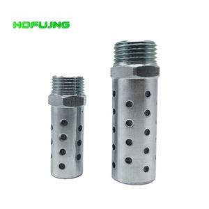 Silenciador Neumático Tipo SB con Cuerpo de Aluminio y Filtro de Malla Metálica de 1/4 de Pulgada - Product Image 1