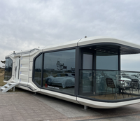 La capsule spatiale la plus vendue Maison moderne préfabriquée de capsule spatiale en conteneur, Maison mobile de capsule spatiale.
