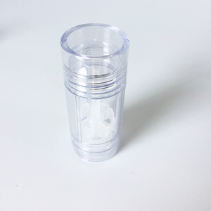 Usine ODM HOT Contenant de déodorant rond à visser transparent de 15 ml - Product Image 1