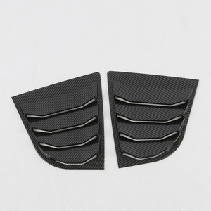 Car Rear Window Cover for K3 2013 2015 2017 2018 Rear Quarter Triangular Window <b>Shutters</b> Glass Blinds Trim - Product Image 2