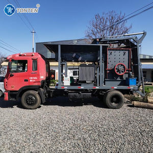 Le camion de broyeur de minerai de bas <span class=keywords><strong>prix</strong></span> a monté le broyeur mobile de roche avec 1-10 tonnes par capacité de traitement d'heure - Product Image 5