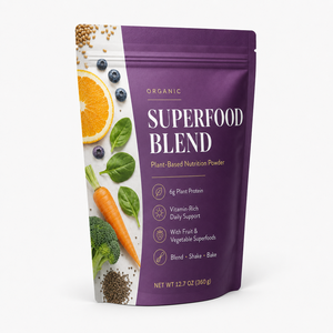 Mezcla de Superalimentos Orgánicos Verdes y Rojos <span class=keywords><strong>para</strong></span> Smoothies, Batidos y Repostería, Mezcla Nutritiva Diaria a Base de Plantas, ODM - Product Image 1