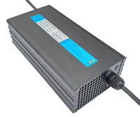 Chargeur de batterie pour scooter électrique, chariot élévateur, AGV MINGCHONG MC900B industriel portable automatique haute fréquence 48V15A 900W CE KC