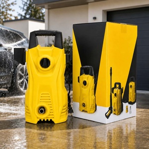 Nettoyeur haute pression électrique portable 120 bars avec long tuyau et système d'arrêt automatique pour le lavage de voitures - Product Image 1