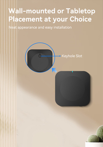 Passerelle intelligente double bande TYSH <span class=keywords><strong>Tuya</strong></span> 2.4G/5G BLE WiFi Zigbee avec fonction de redémarrage à distance, alimentée par batterie, pour hôtel et usage domestique - Product Image 4