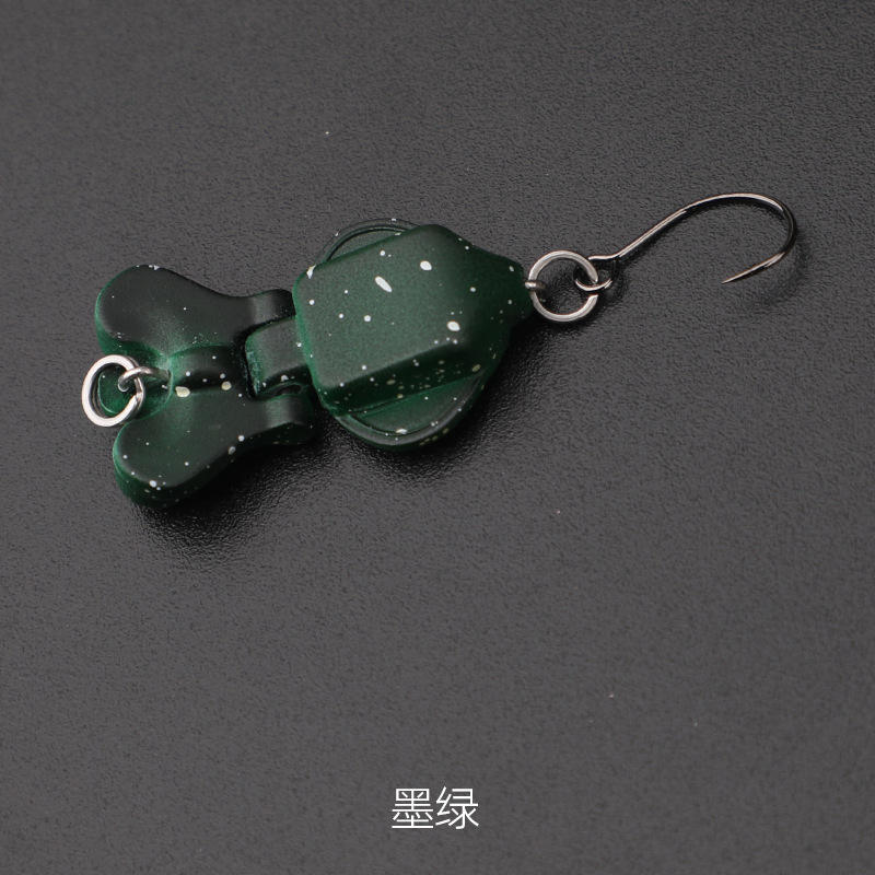 De color Verde oscuro