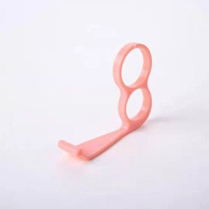 Creative Ring Style Phone Holder Universal Plastic Portable Desk Stand For Mobile Phone Blue Pink Purple Light Green - Product Image 5