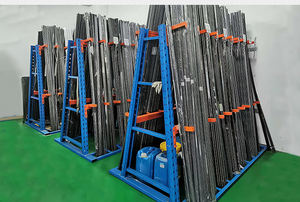 דו צדדי צינור אלומיניום פלדה פרופיל אחסון סוגר זרוע מדפי-מילה שלוחה סוג מדפי - Product Image 6