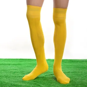 <span class=keywords><strong>Chaussettes</strong></span> de football pour hommes et femmes, <span class=keywords><strong>chaussettes</strong></span> longues de <span class=keywords><strong>volley</strong></span>-ball épaisses et épaisses sur le genou, pour sport de plein air, leggings de rugby - Product Image 2