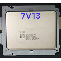 Processeur AMD 7V13, 64 cœurs, 128 threads, 2,45 GHz, cache 256 Mo, SP3, processeur serveur Milan