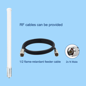Всенаправленный 5G <span class=keywords><strong>GPS</strong></span> Wi-Fi антенна Вертикальная Стеклопластиковая сотовая бустер для наружного внешнего маршрутизатора сигнала мобильной сети - Product Image 2
