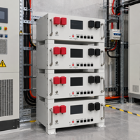 Système de stockage de batteries solaires modulaire pour montage en rack, idéal pour l'alimentation hors réseau, les projets de sauvegarde domestique et les intégrateurs de systèmes