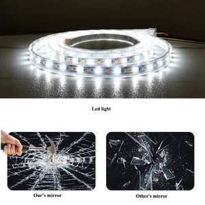 Moderno Hotel Hogar Espejos de <span class=keywords><strong>baño</strong></span> redondos <span class=keywords><strong>80</strong></span> <span class=keywords><strong>cm</strong></span> Circular Montado en la pared <span class=keywords><strong>Espejo</strong></span> de <span class=keywords><strong>baño</strong></span> con luz LED - Product Image 5