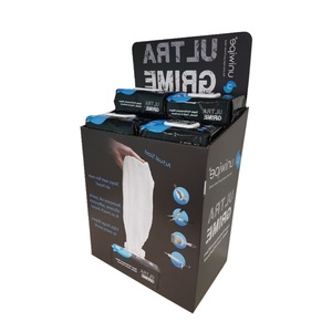 Supermarket Retail Eco-Friendly Foldable Round Floor <b>Pillow</b> Corrugated Cardboard Dump Bin Display - Product Image 2