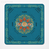 Tapis de table de mahjong européens et américains, tapis de table de mahjong américain de luxe personnalisé
