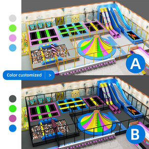 Nouvelle conception d'équipement de jeu souple commercial personnalisé, ensemble de jeux d'intérieur avec toboggan, piscine à balles, jeux pour enfants, école, centre commercial, sport et loisirs - Product Image 6