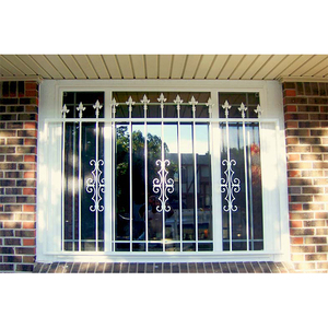 <span class=keywords><strong>Parrilla</strong></span> de ventana de metal de seguridad moderna <span class=keywords><strong>Parrilla</strong></span> de ventana de hierro forjado para casa - Product Image 3