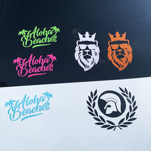 ملصقات سيارات مقاومة للأشعة فوق البنفسجية ومقاومة للعوامل الجوية، ملصقات فينيل مخصصة مقاومة للماء، ملصقات نوافذ سيارات كبيرة مخصصة - Product Image 4