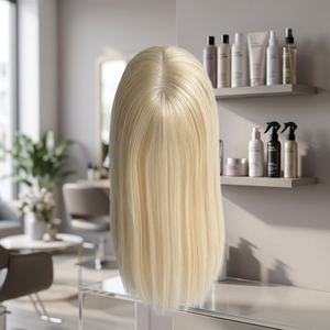 Extensions de cheveux humains 100% Remy non traités, cheveux blonds raides naturels, qualité supérieure, longueur personnalisée - Product Image 3