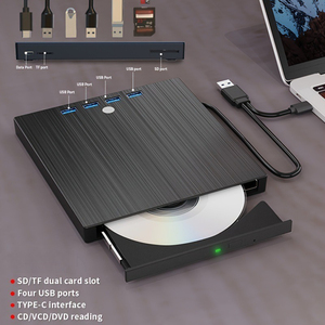 Unità Ottica Esterna Portatile USB 3.0 Type-C 7-in-1 CD/DVD-RW, Lettore/Scrittore Ultra-Sottile per Laptop, Desktop e Mac - Product Image 3