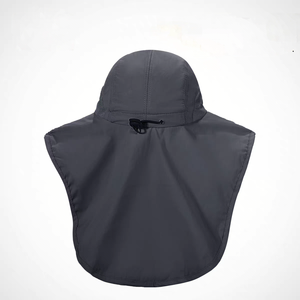 Sombrero de Pescador de Ala Ancha de Alta Calidad para Verano, Transpirable, con Malla <span class=keywords><strong>Antimosquitos</strong></span>, Color Sólido, para Camping, con Solapa para el Cuello - Product Image 6