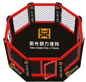 Aangepaste Gym Martial Art Ring Hexagon Octagon Mma Kooi/Mixed Martial Arts/Ufc/Boksen