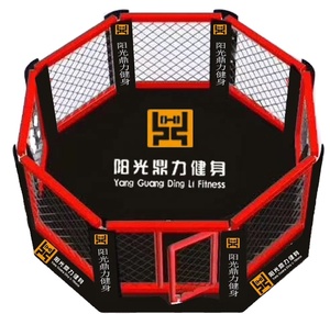 customized gym martial art ring hexagon octagon mma cage / mixed martial arts / UFC / boxing