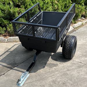 680kg açık çok fonksiyonlu bahçe Avt römork kamyon Tow-Goods mal taşıma ağır Atv vagon ile tekerlekler - Product Image 1