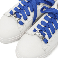 Lacets de chaussures personnalisés avec serrure étiquette en métal lacet Logo gravure Dubrae charme décorations de baskets accessoires de chaussures étiquette