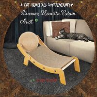 GUAIZHUREN Arbre à chat moderne de luxe en sisal, grand, anti-griffures, lit pour chat, résistant à l'usure, anti-miettes, canapé écologique