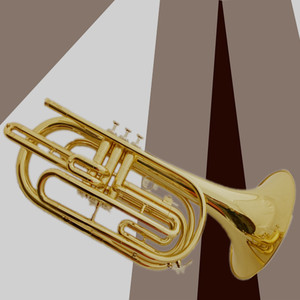Manufacturer Wholesale <strong>Marching</strong> <strong>Trombone</strong> Bb Bass Bugle Western Brass Instruments for Beginner Grading Band Other Horn - Product Image 3