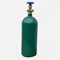 Kit industriel pour bouteilles d'oxygène de 4 L et d'acétylène de 2 L pour le soudage et la découpe, poids de 48 kg