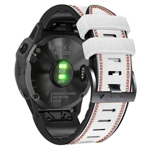 Classique En Gros Remplacement Sport Silicone Montre 22mm 26mm Bracelet Bracelet Bracelet Pour <span class=keywords><strong>Garmin</strong></span> <span class=keywords><strong>Fenix</strong></span> <span class=keywords><strong>6X</strong></span> 7X - Product Image 1