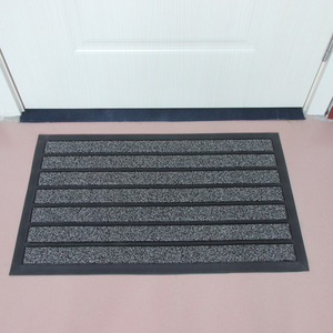 100% PP matériel intérieur/extérieur <span class=keywords><strong>maison</strong></span> <span class=keywords><strong>tapis</strong></span> de pied populaire anti-dérapant <span class=keywords><strong>tapis</strong></span> d'entrée support en caoutchouc couverture imperméable lavable - Product Image 1
