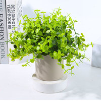Mini plantes artificielles bonsaï petit arbre Pot plantes fausses fleurs pour Table de bureau en pot maison jardin décoration