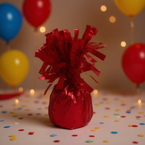 Party Love Peso Rojo, Bolsa de 12 Unidades, Recuerdos de Fiesta Rojos Metalizados - Product Image 3