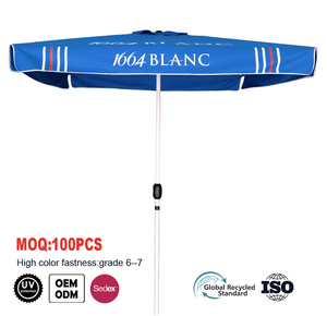 <span class=keywords><strong>1664</strong></span> Blanc <span class=keywords><strong>beer</strong></span> 2x2M ร่มสแตนเลสสำหรับลานบ้านและสวน - Product Image 1
