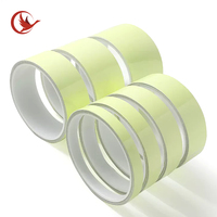 Ruban adhésif fluorescent en PVC acrylique super lumineux, auto-adhésif, étanche, durable, pour décoration de scène, avertissement longue durée