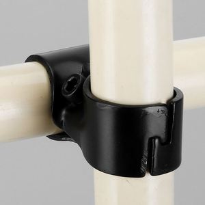 Sistem pengukuran inci fitting pipa ramping berbentuk silang atas dan bawah kenop 90 ° digunakan untuk aksesori perangkat keras sistem ramping - Product Image 2